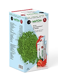 Çilek Aromalı Matcha Çayı 20x10-8gr, 1 KUTU (Box)