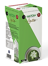 Matcha Latte, Kahve Ve Hindistan Cevizi Aromalı Matcha Çayı, 1 Kutu(Box)