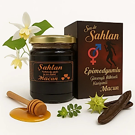 Sahlan Bitkisel Macun 240 gr-Güç ve Enerji Kaynağı
