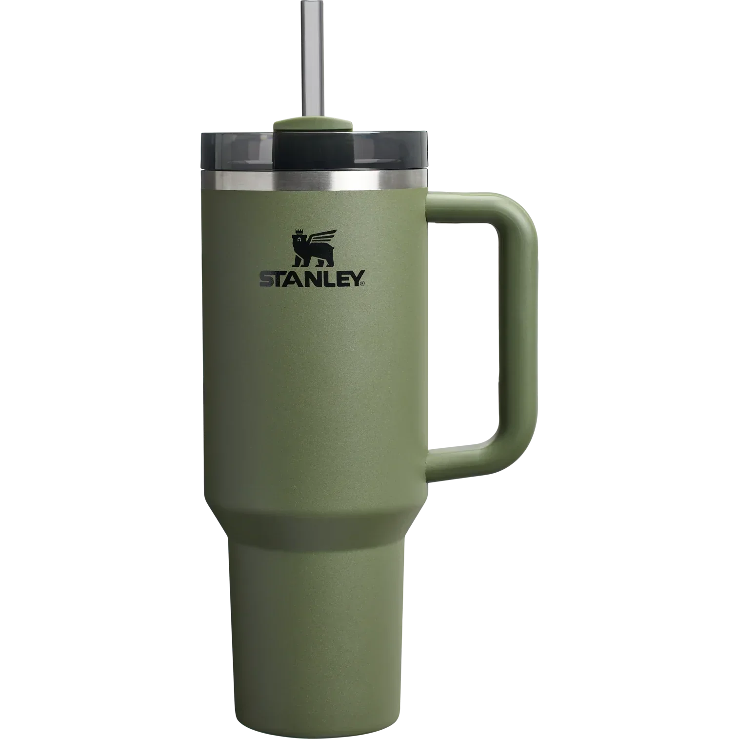 Stanley Quencher Pipetli Termos Bardak Haki 1.18 L